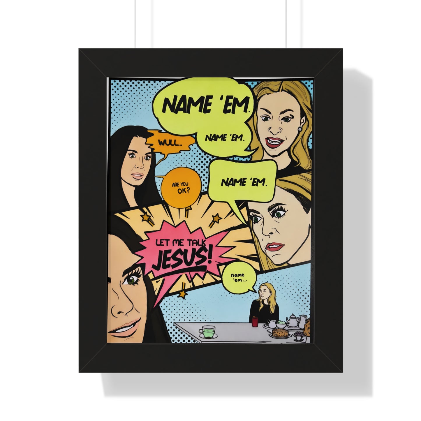 RHOBH, Framed Prints, 8 x 10