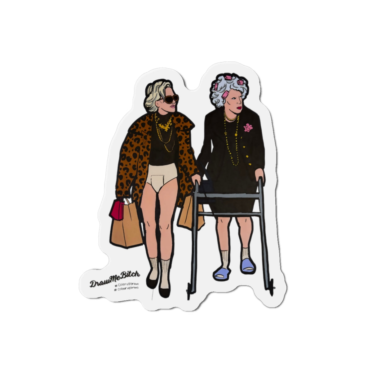 RHOC Stickers by ColorUsBravo