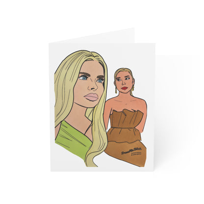 Valentine's Day Greeting Cards by ColorUsBravo, featuring Various Real Housewives
