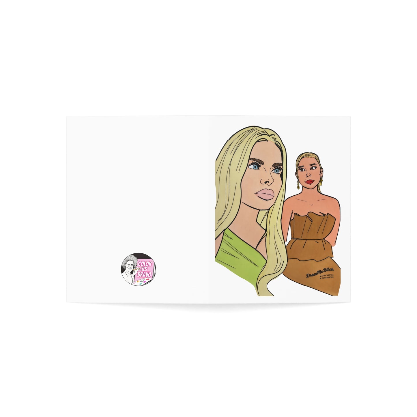 Valentine's Day Greeting Cards by ColorUsBravo, featuring Various Real Housewives
