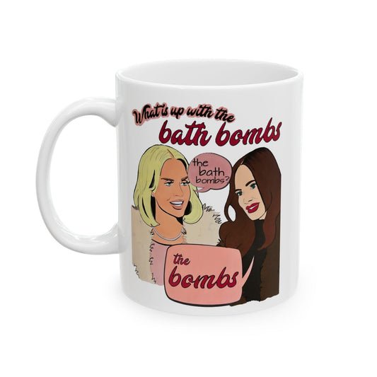 RHOSLC Bath Bombs, featuring Whitney Rose & Meredith Marks, Ceramic Mug