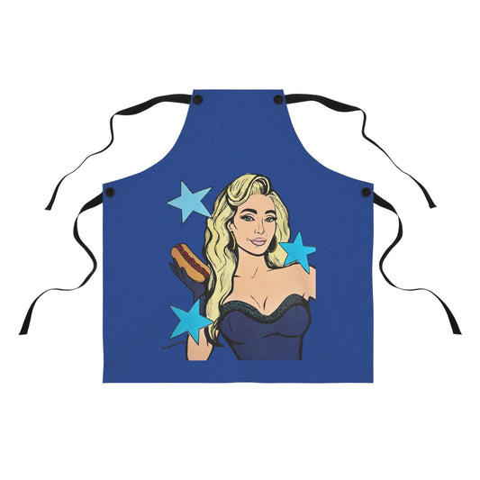 RHOBH Erika with Hot Dog, Italian Cooking Apron, featuring Erika Jayne