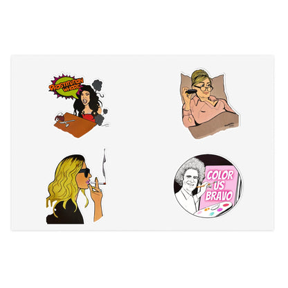 ColorUsBravo Sticker Pack: Bravo Icons Only (Set of 16)