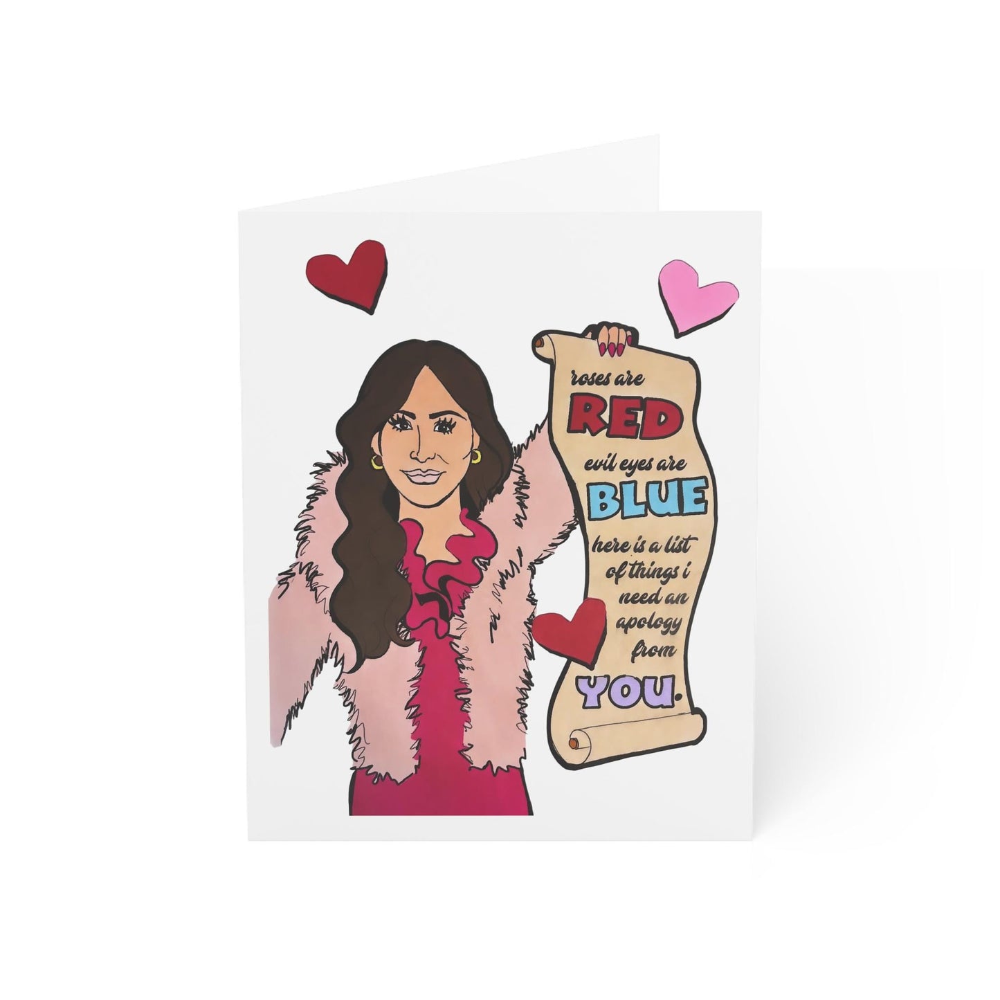 Valentine's Day Greeting Cards by ColorUsBravo, featuring Various Real Housewives