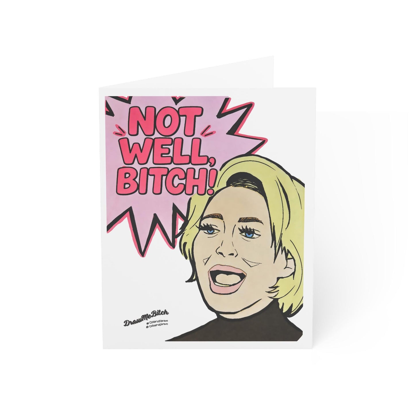 Greeting Cards by ColorUsBravo, featuring Various Real Housewives